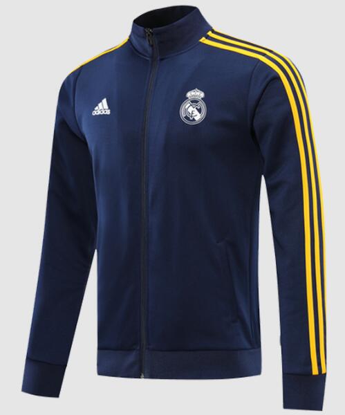 Real Madrid Navy Yellow Training Jacket 2020/21